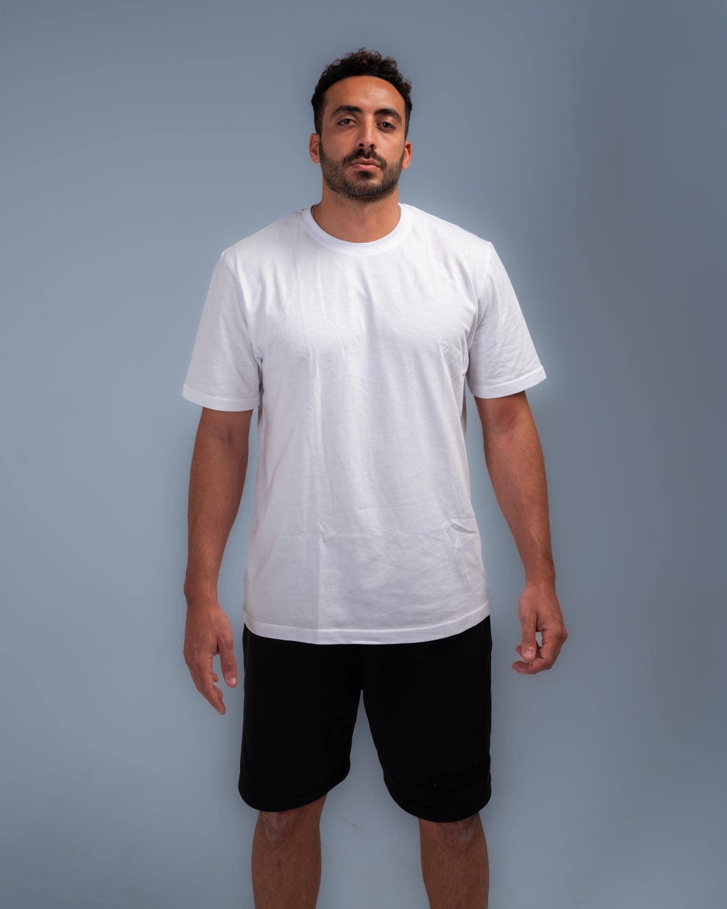 The Maine's White Basic T-Shirt