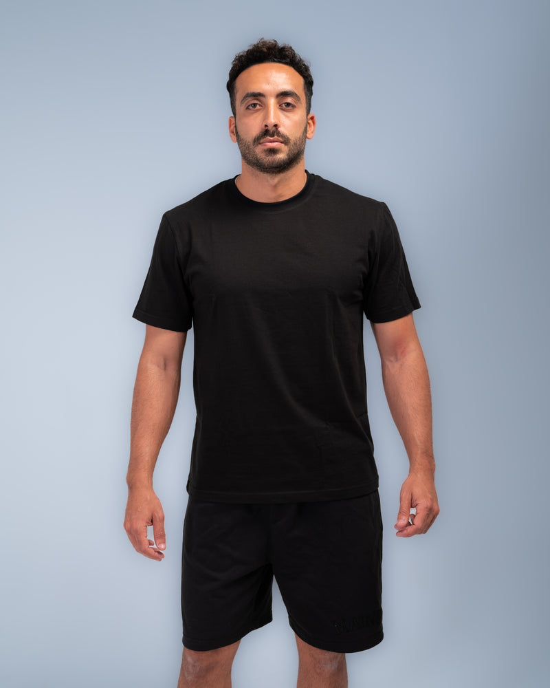 The Maine Black Basic T-Shirt